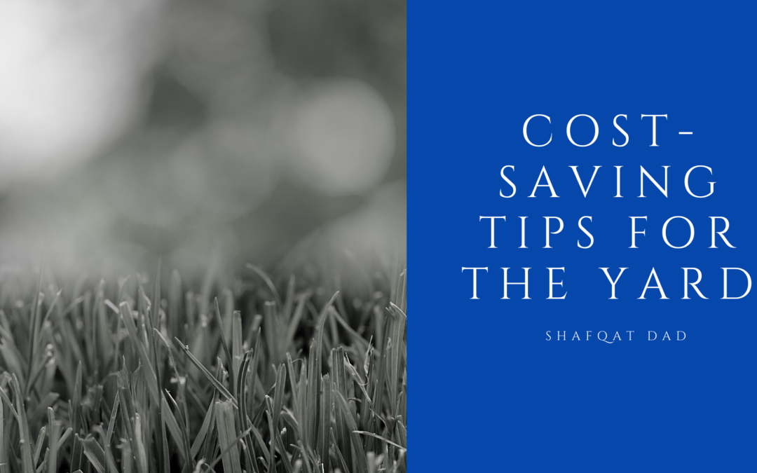 Cost-Saving Tips for the Yard